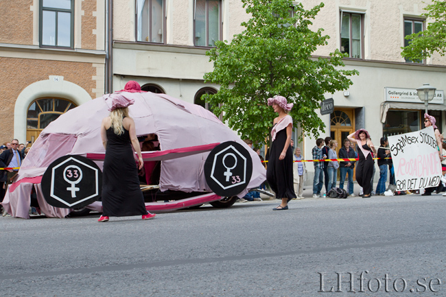 Quarnevalen 2011, SqàmSex går på rosa band(et)