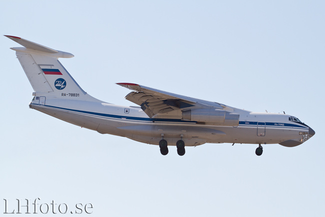 Ilyushin Il-76MD, RA-78831