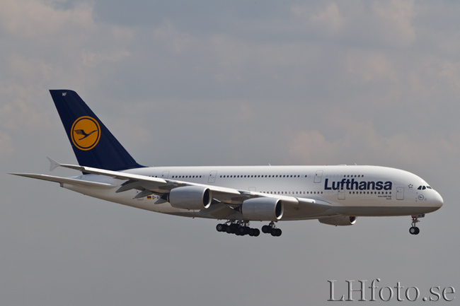 Lufthansa, Airbus A380-800, D-AIMF