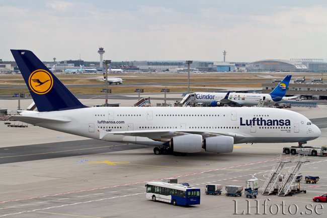 Lufthansa, Airbus A380-800, D-AIMF