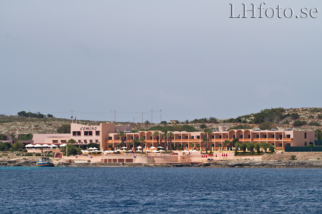 Båtresa från Sliema till Gozo. Comino Hotel